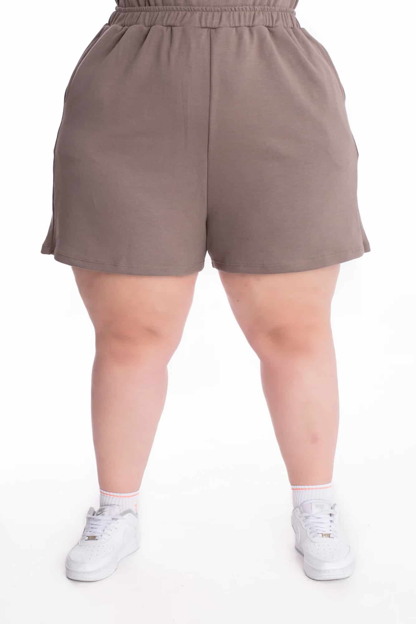 Short Lorena Cocoa Tela Premium - miniatura 5