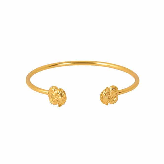 Pulsera de Aro Rana de Bolas Tairona - miniatura 2
