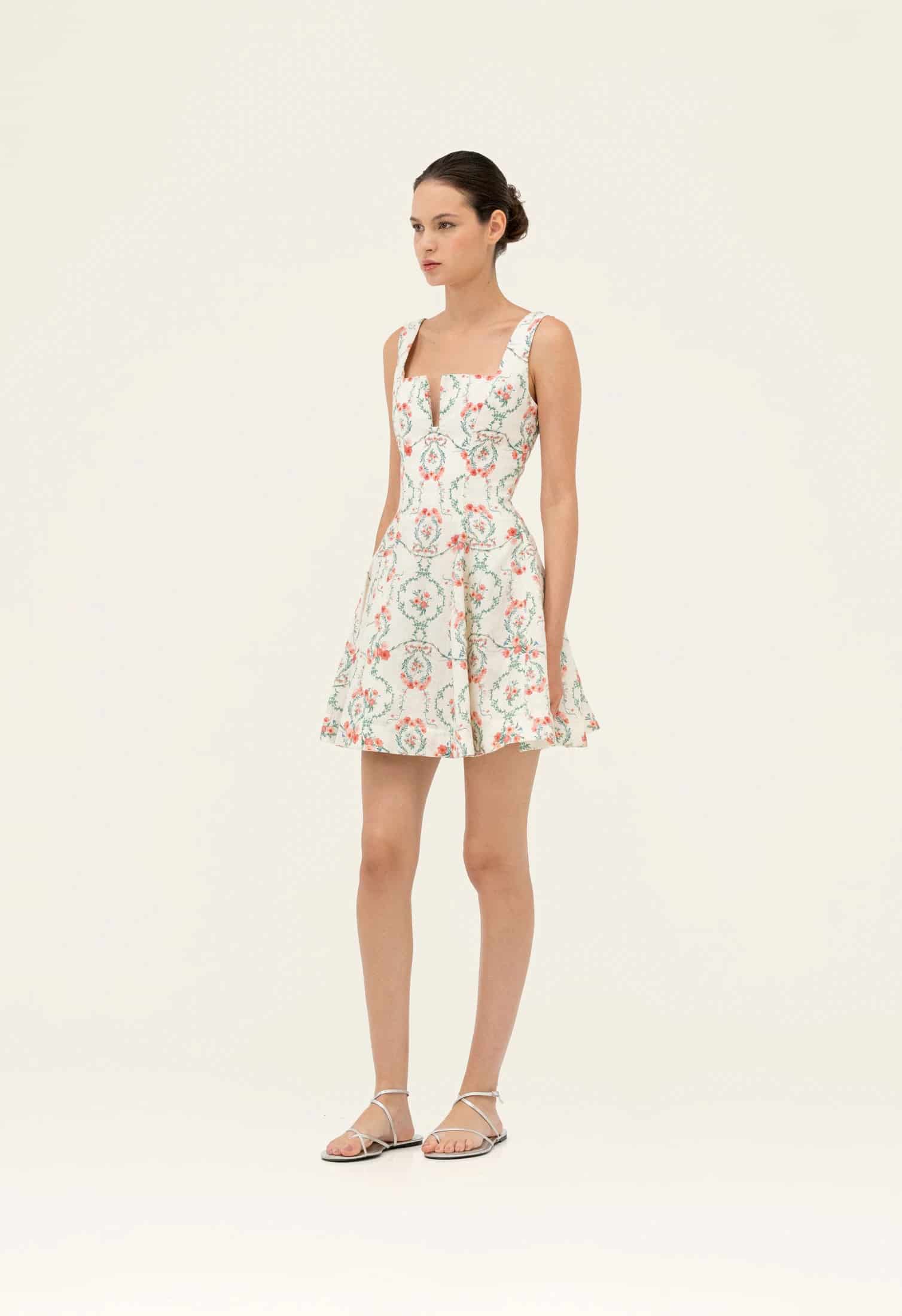 Agua Mosqueta Mini Dress - miniatura 3