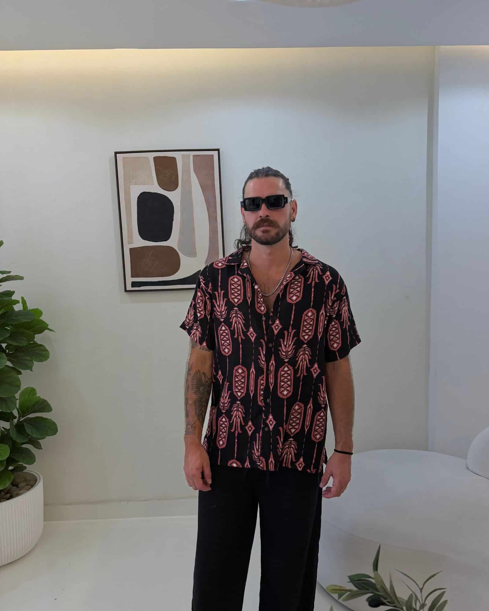 Camisa 3/4 piña - miniatura 2