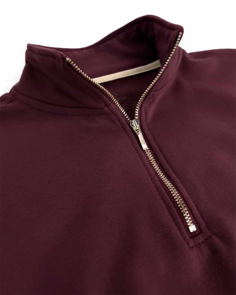 Buzo cuello alto hombre Vinotinto Burdeos - miniatura 5