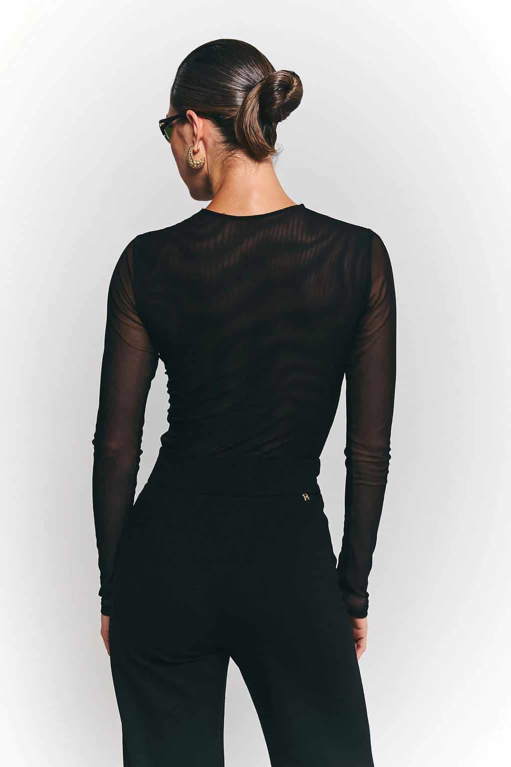 Top Mesh Negro - miniatura 3
