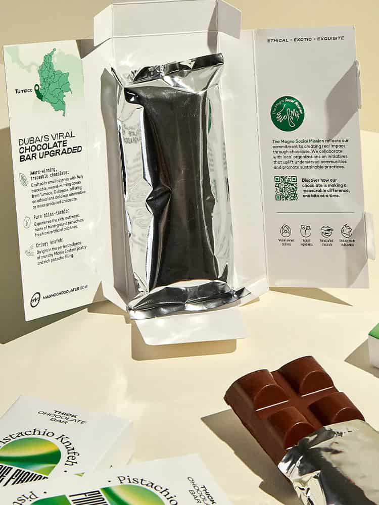 Pistacho knafeh - Milk chocolate - miniatura 4