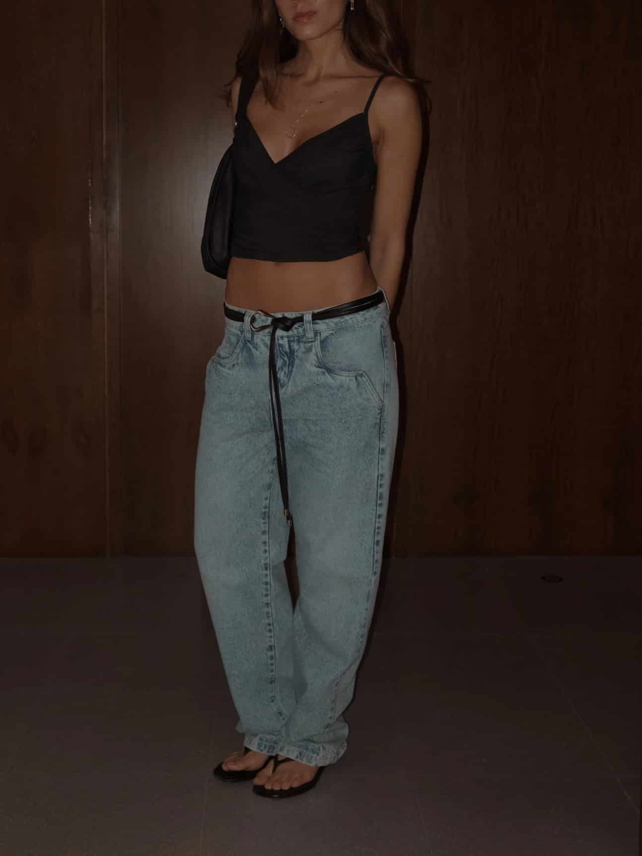 NOT SO MODEST JEAN - OLD LIGHT BLUE - miniatura 7