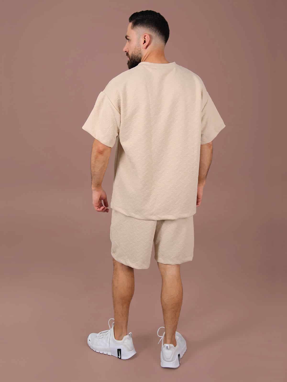 set mucura hombre beige - miniatura 4