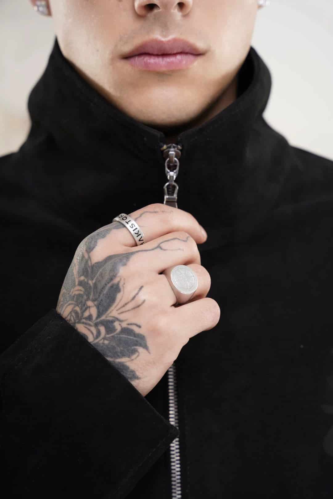 The "Human Experience" Suede Jacket - miniatura 3