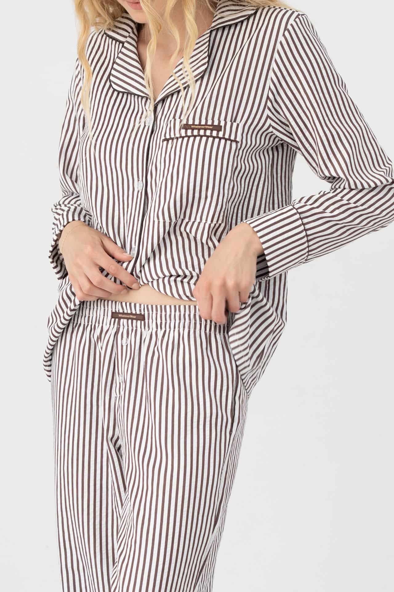 Set Pantalon Belice Espresso Stripe - miniatura 4