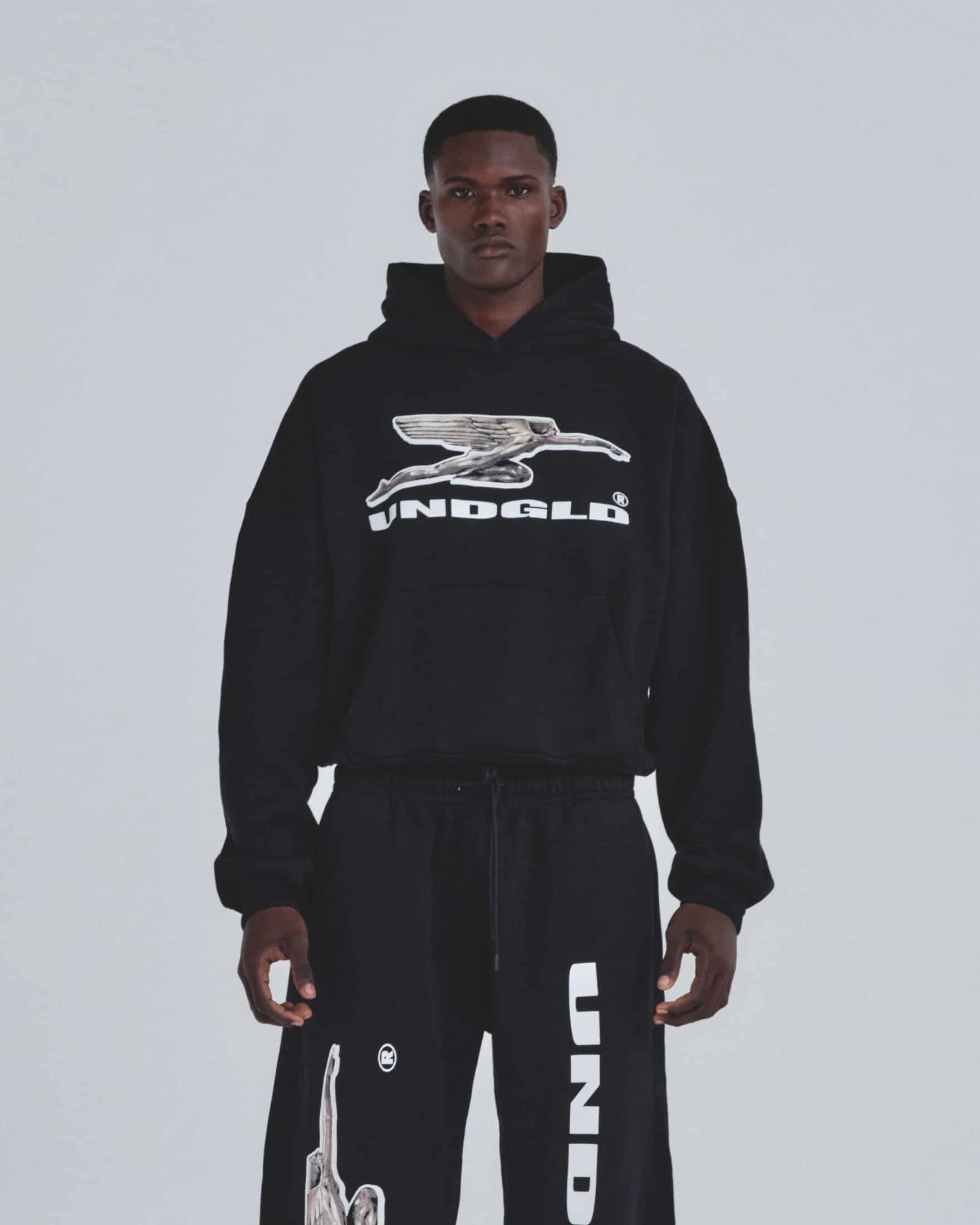 Holy State Deco Boxy Fit Hoodie Black - miniatura 2
