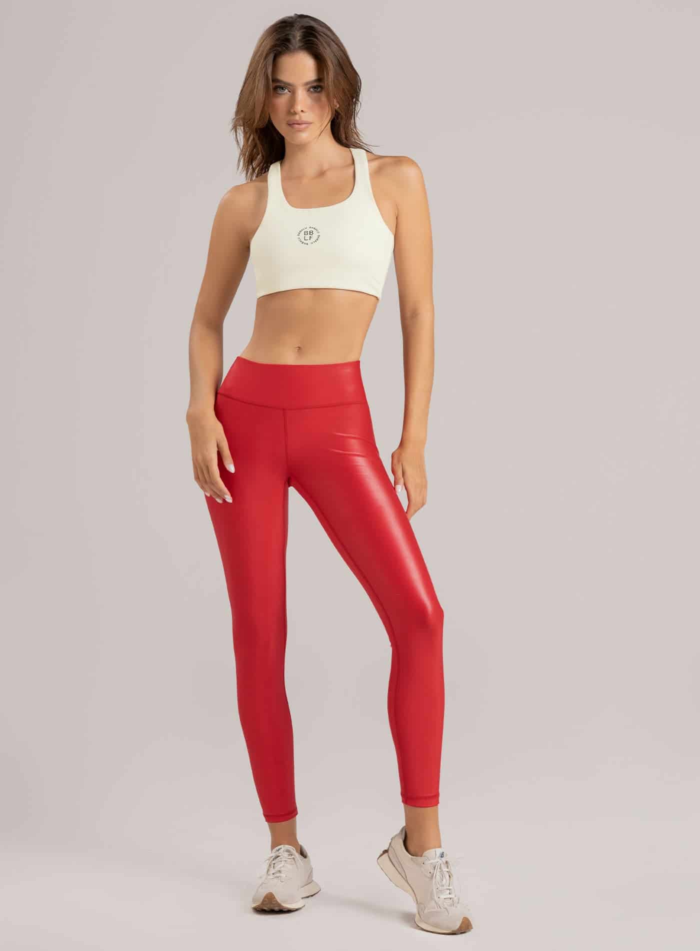 LEGGINS DEPORTIVO FIORE EN TELA APARIENCIA CUERO - miniatura 9