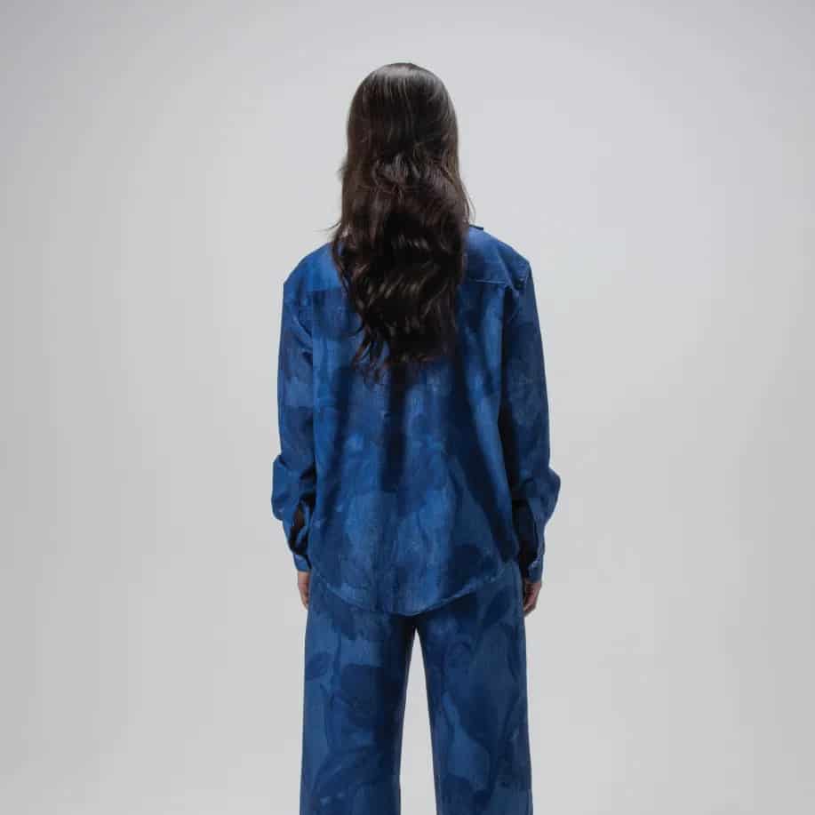 Camisa – Aitana – Denim Blue - miniatura 4