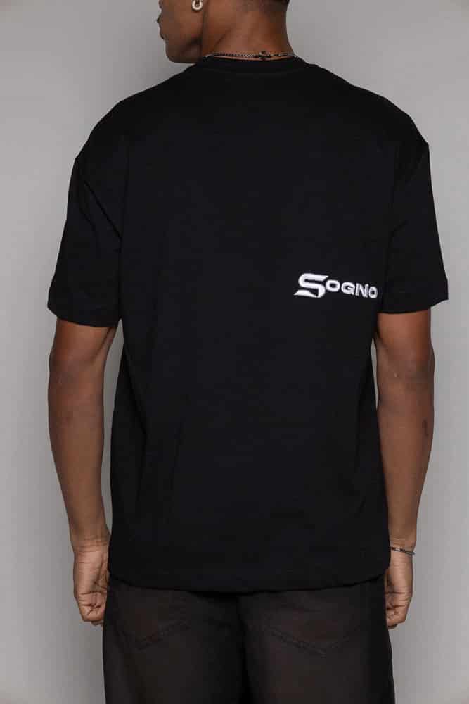 Camiseta Courage Regular-Negra - miniatura 4