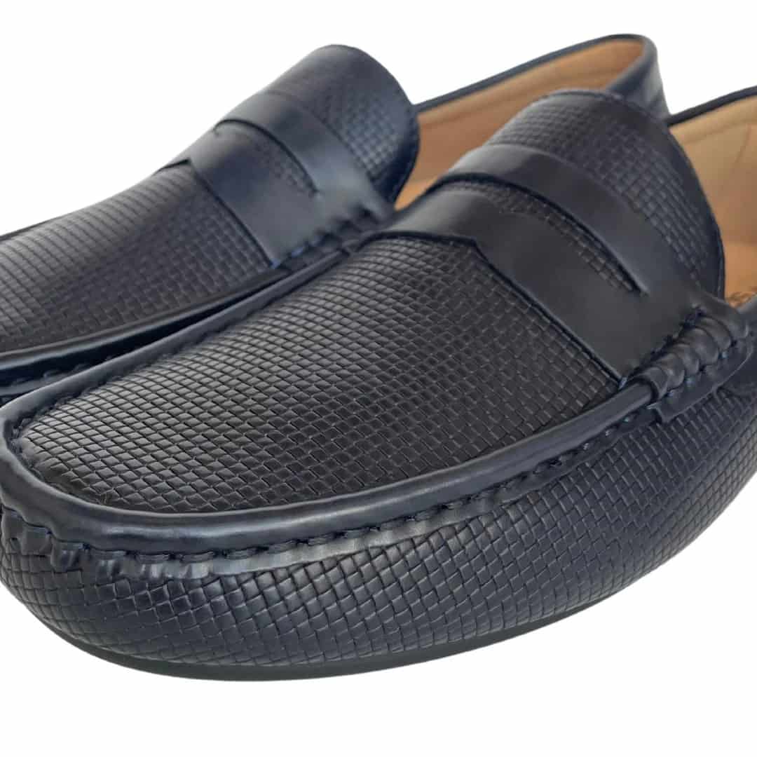 Zapato Mocasin Casual Jon Sonen Hombre Blue - miniatura 3