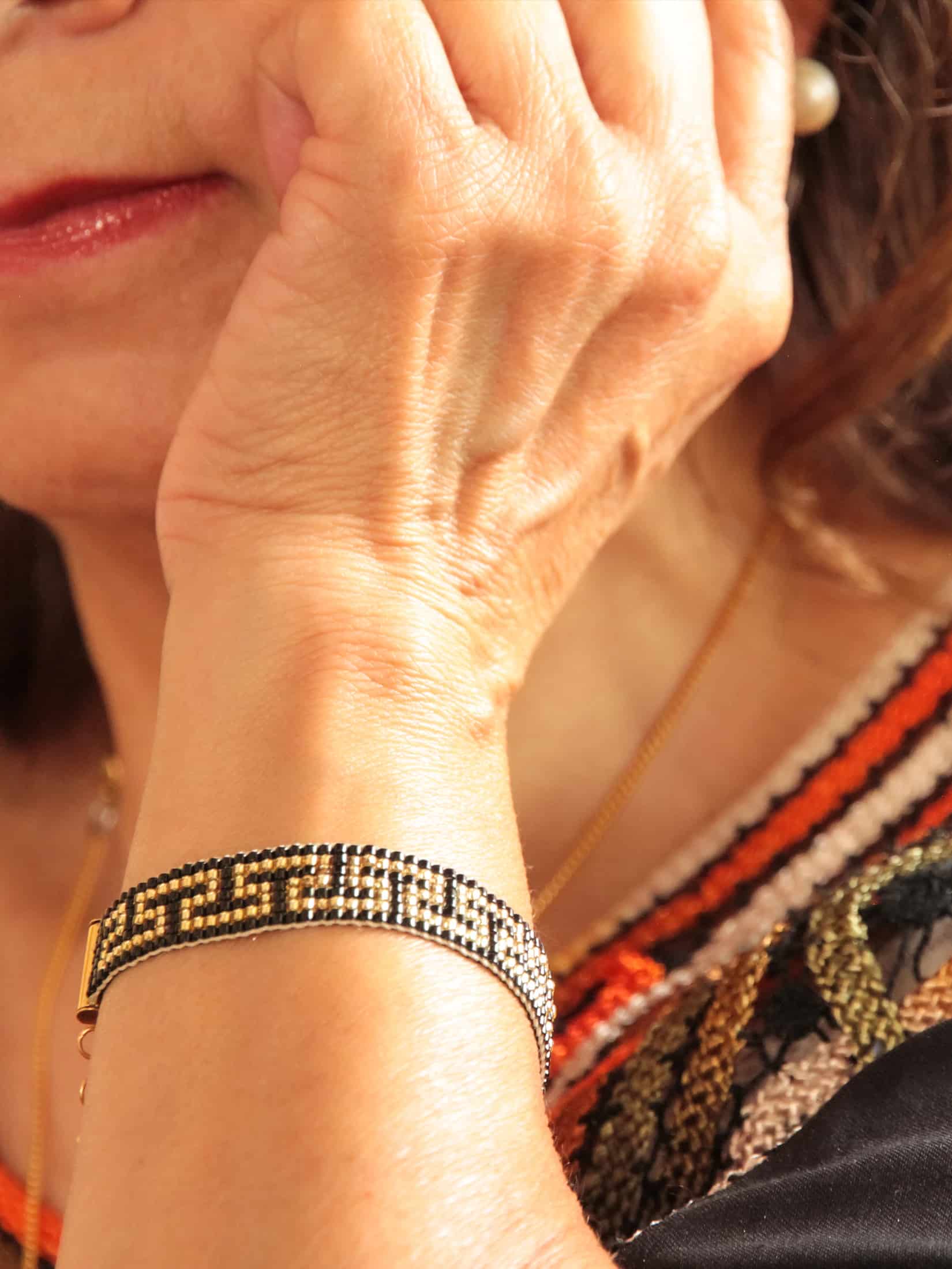 Brazalete Miyuki San Agustín 7 puntos - miniatura 3