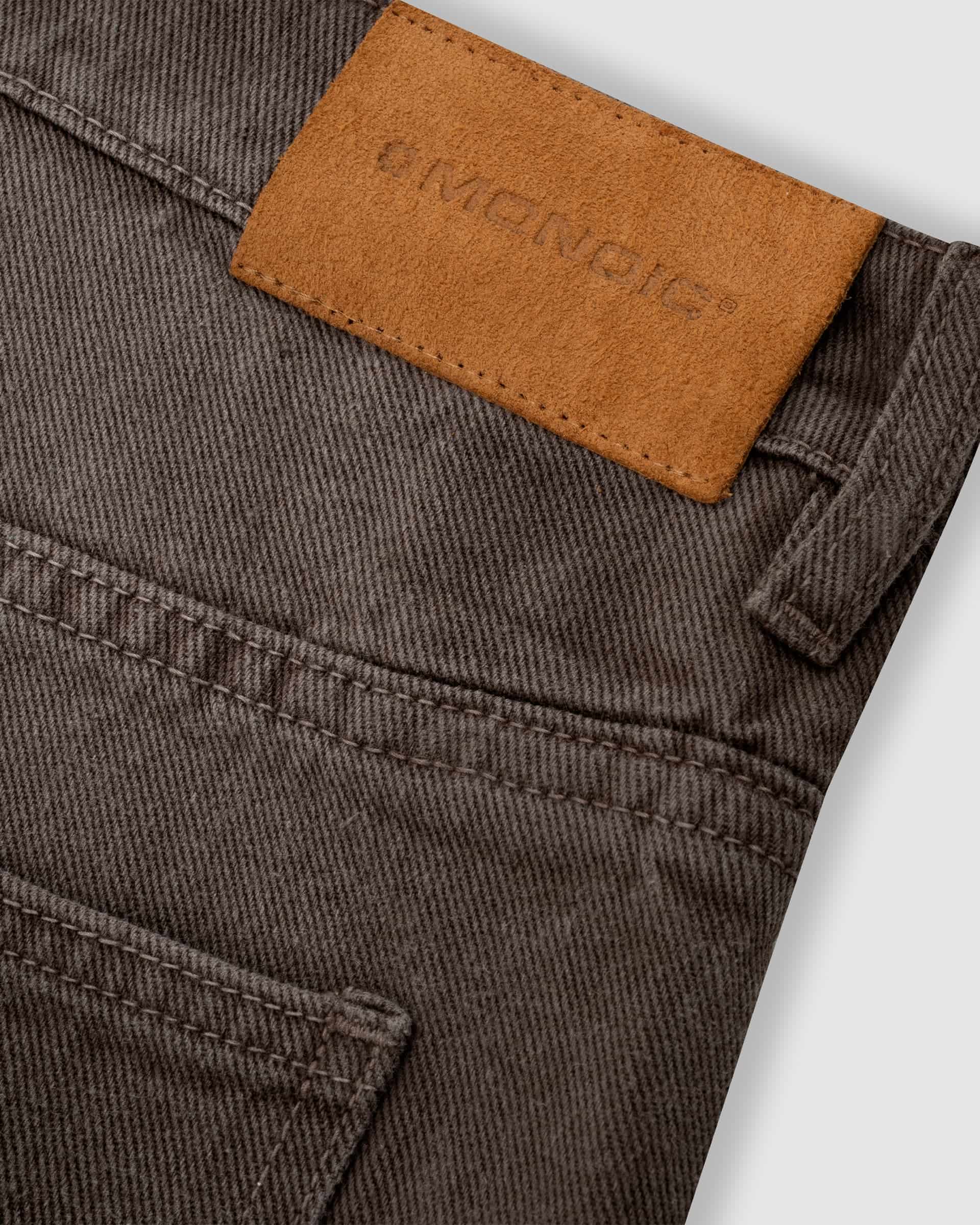 Pocket Straight Pants – Café Desgastado - miniatura 6