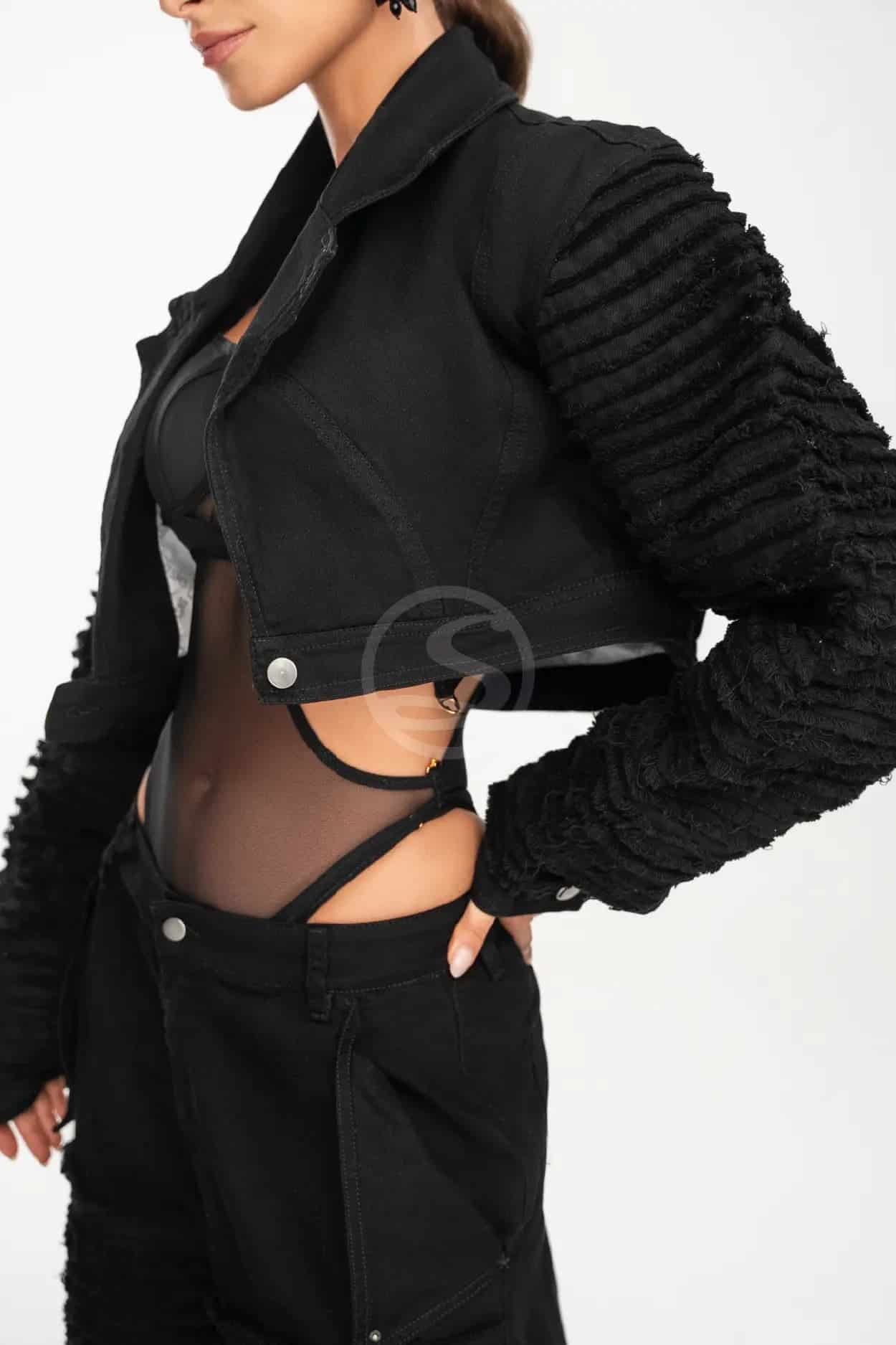 Chaqueta Mandato Negra Santísimas Ref. S-673 - miniatura 3