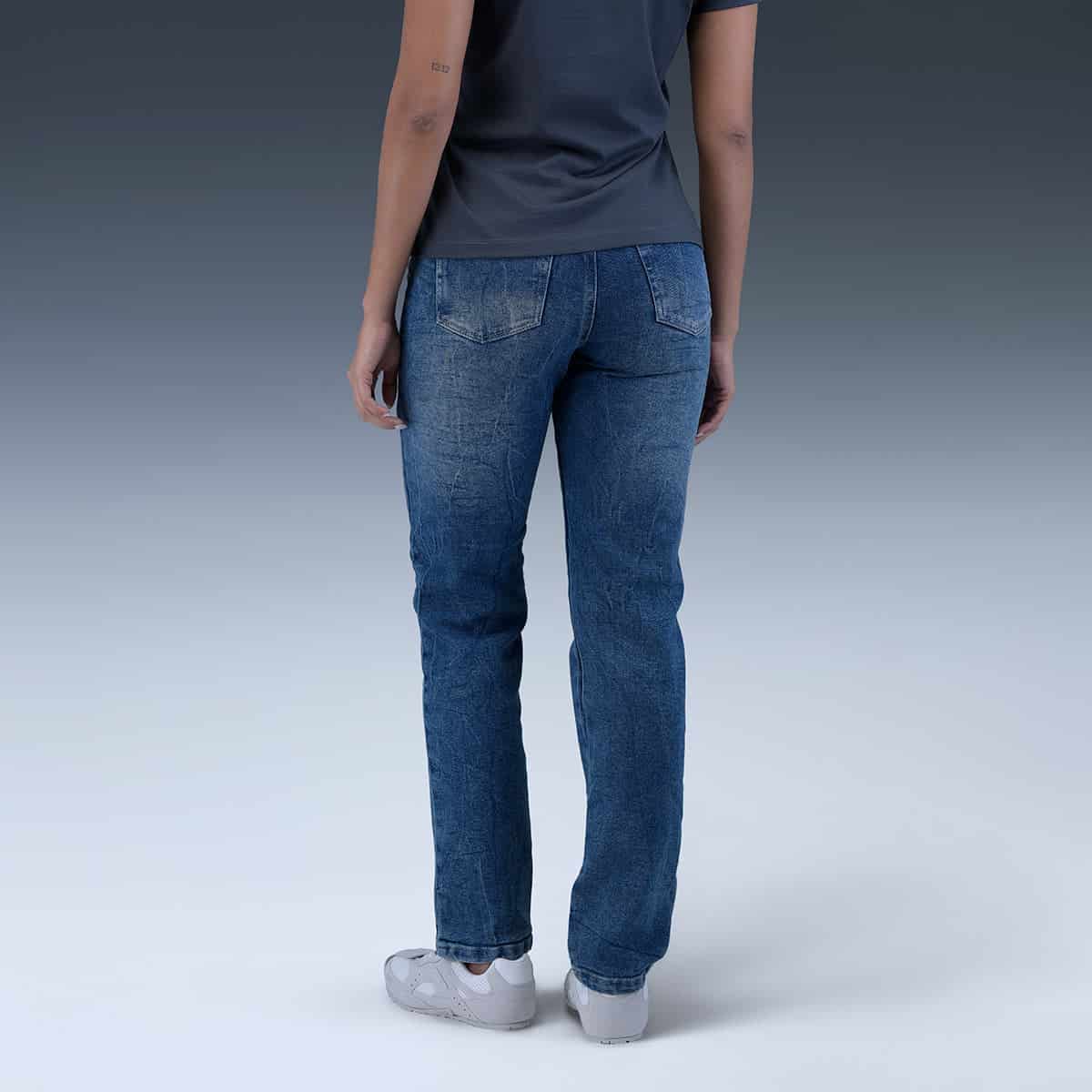 Jeans Slim Azul Mujer - miniatura 2