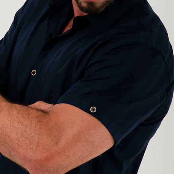 CAMISA MC 100% ALGODON TEXTURA HOMBRE - miniatura 3