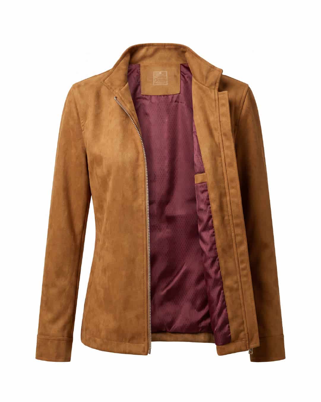 Chaqueta Cambridge Gamuza Camel Mujer - miniatura 2
