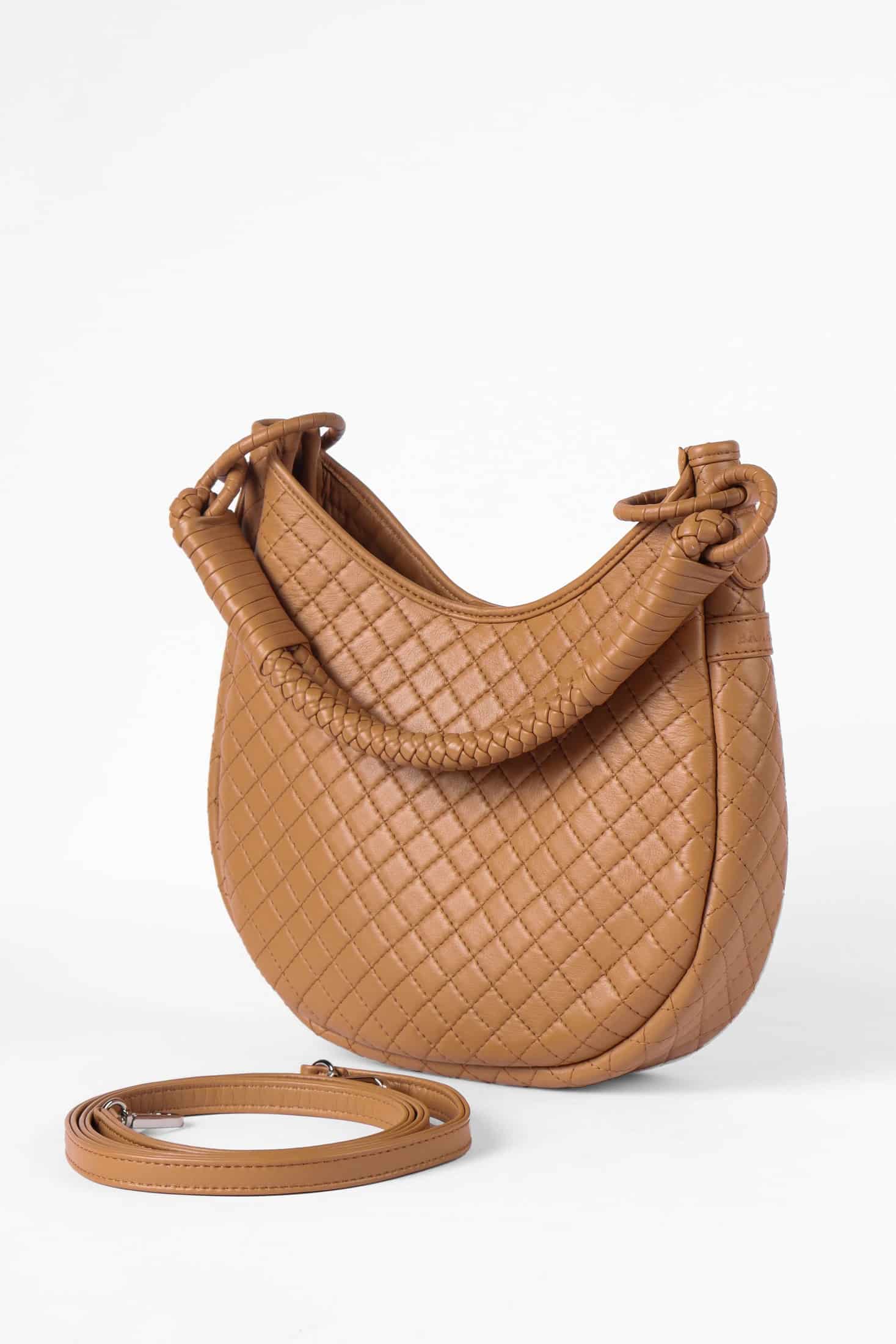 Saddle Shoulder Bag, Honey - miniatura 6