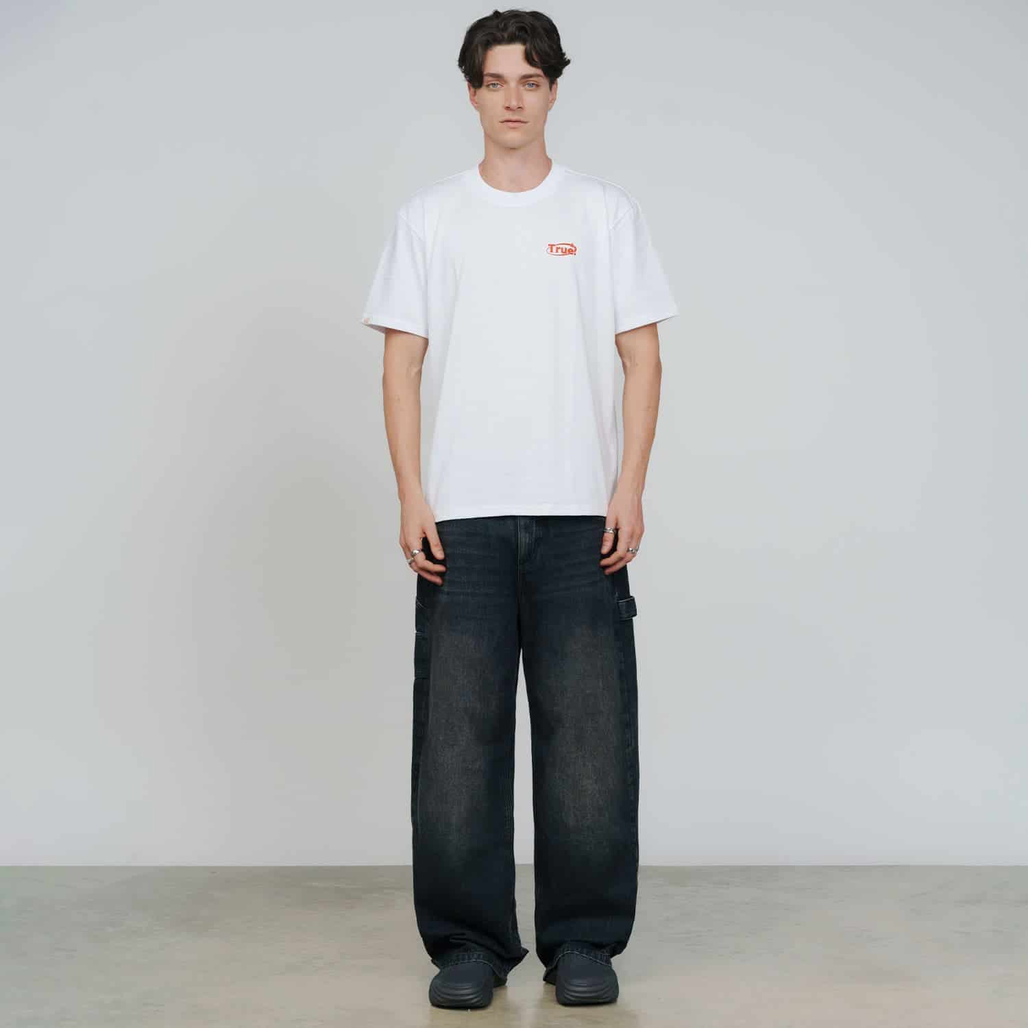 Everyday Logo T-Shirt - White - miniatura 4