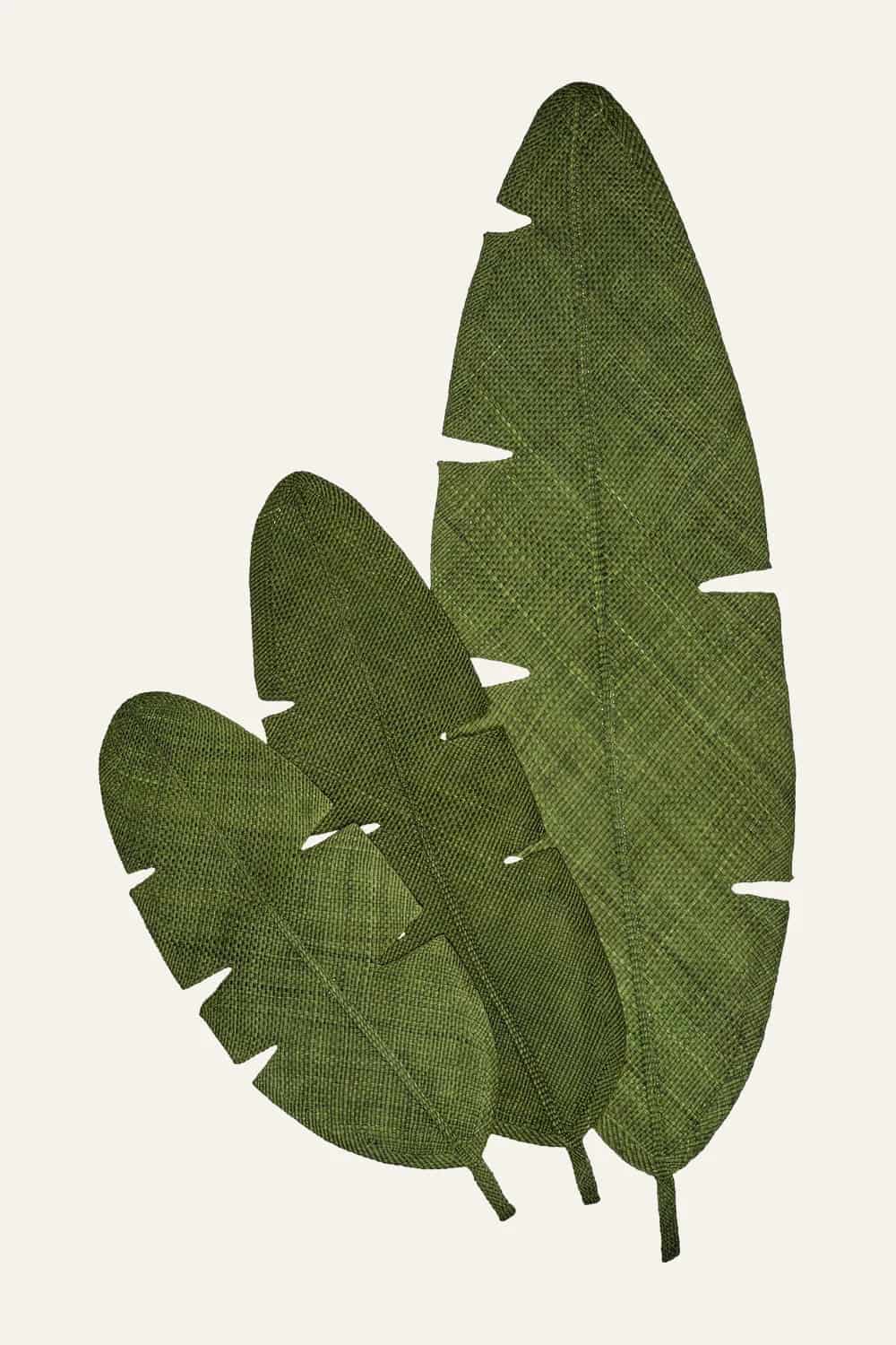 Mythic Ecosystem Maxi Table Mats in Green Set of 3 - miniatura 1