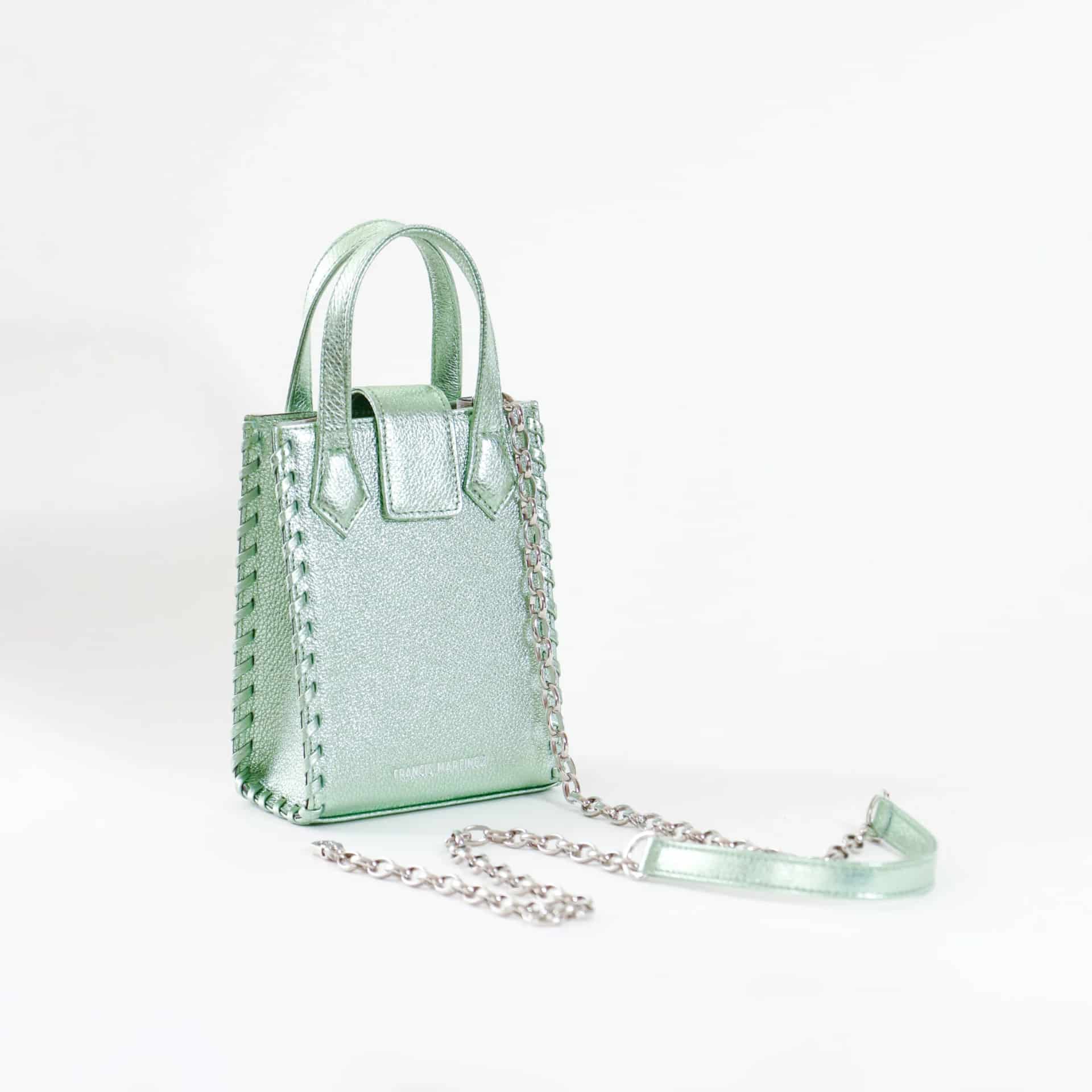 Bolso Mini Tote - Mousse de Pistacho - miniatura 3