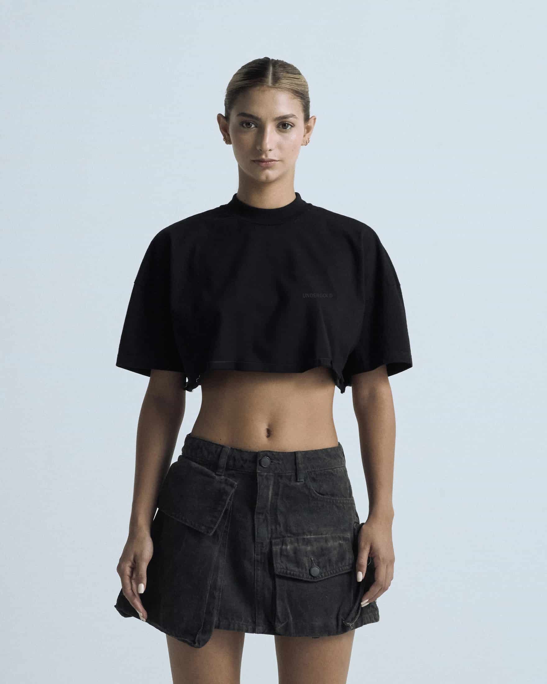 Pack X3 Line Logo Crop Top - miniatura 2