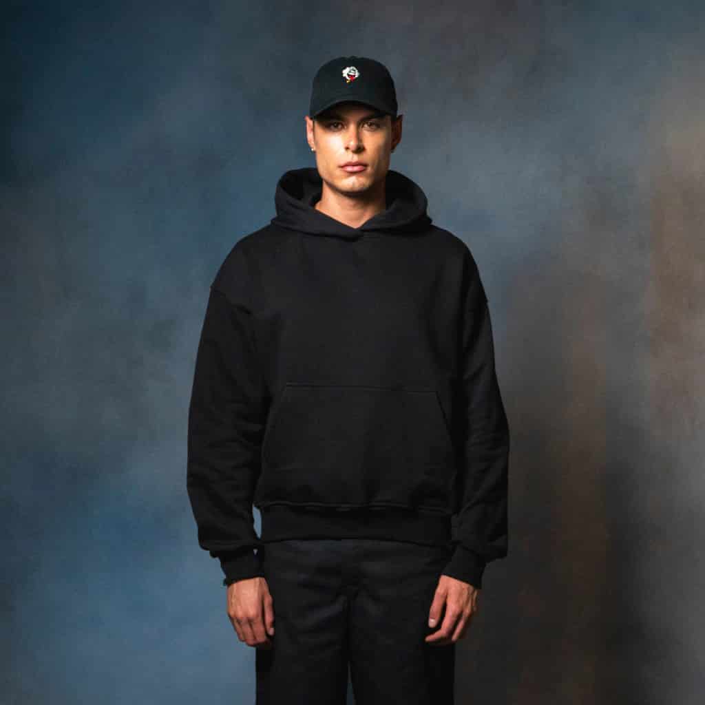 Hoodie nube negro - miniatura 3