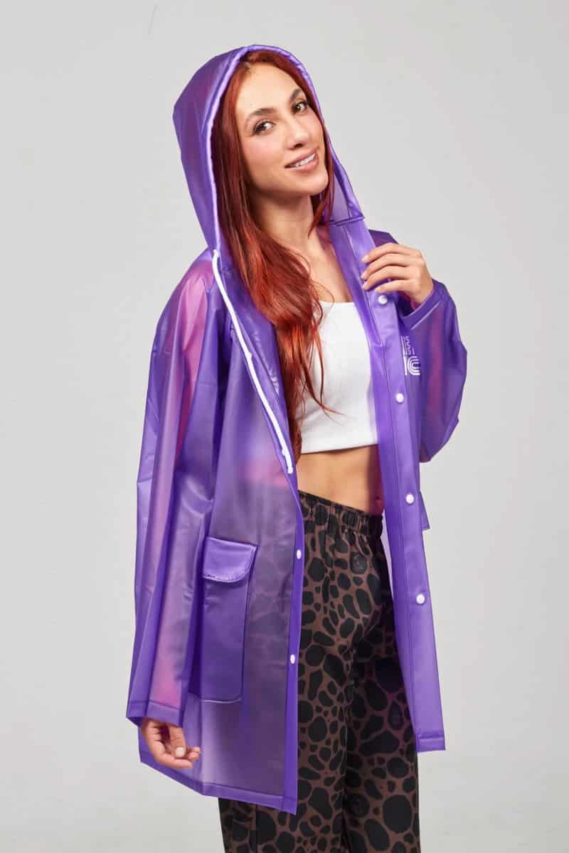 Capa Lluvia Morado Chic - miniatura 5