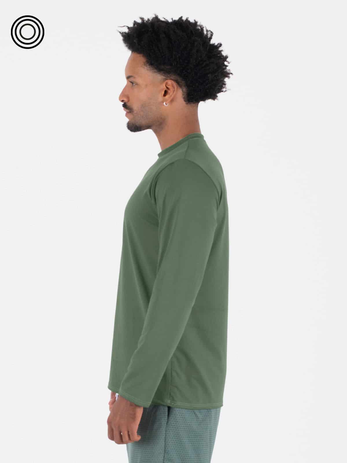Buzo basico hombre ibiza verde seco - miniatura 2