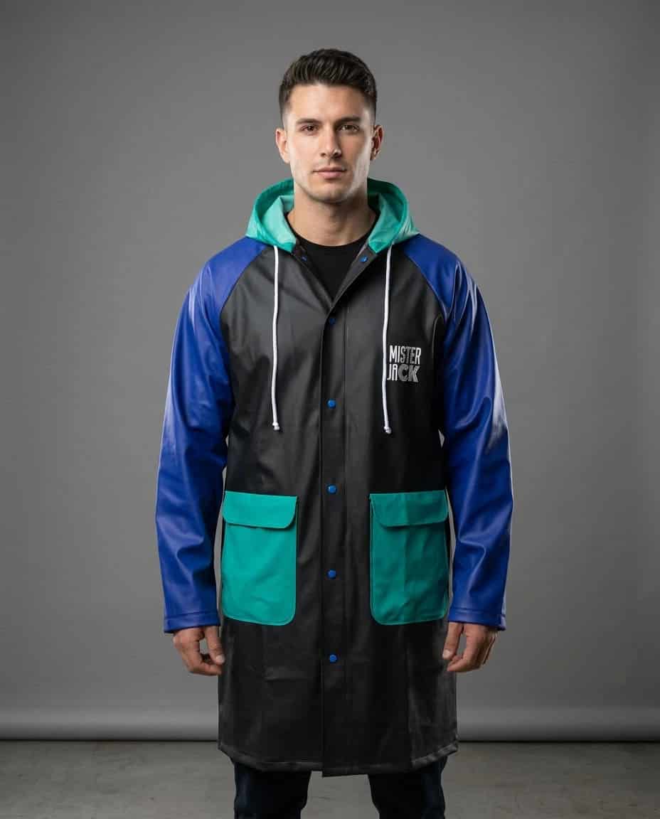 Raincoat Armor Negro Fest - miniatura 2