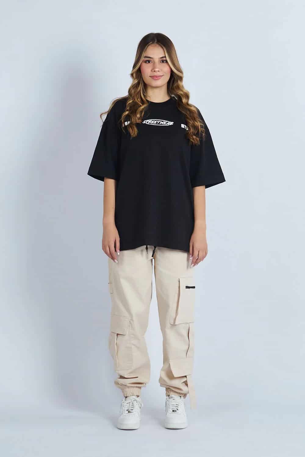 Camiseta oversize estampado Together Negro | DROP 03 | - miniatura 3