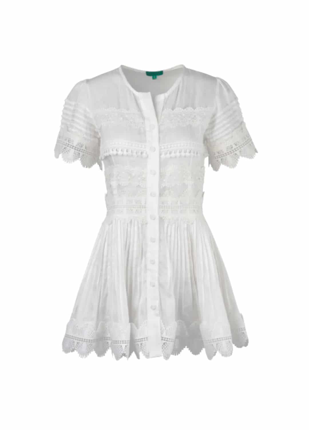 VIOLETTA DRESS WHITE - miniatura 4