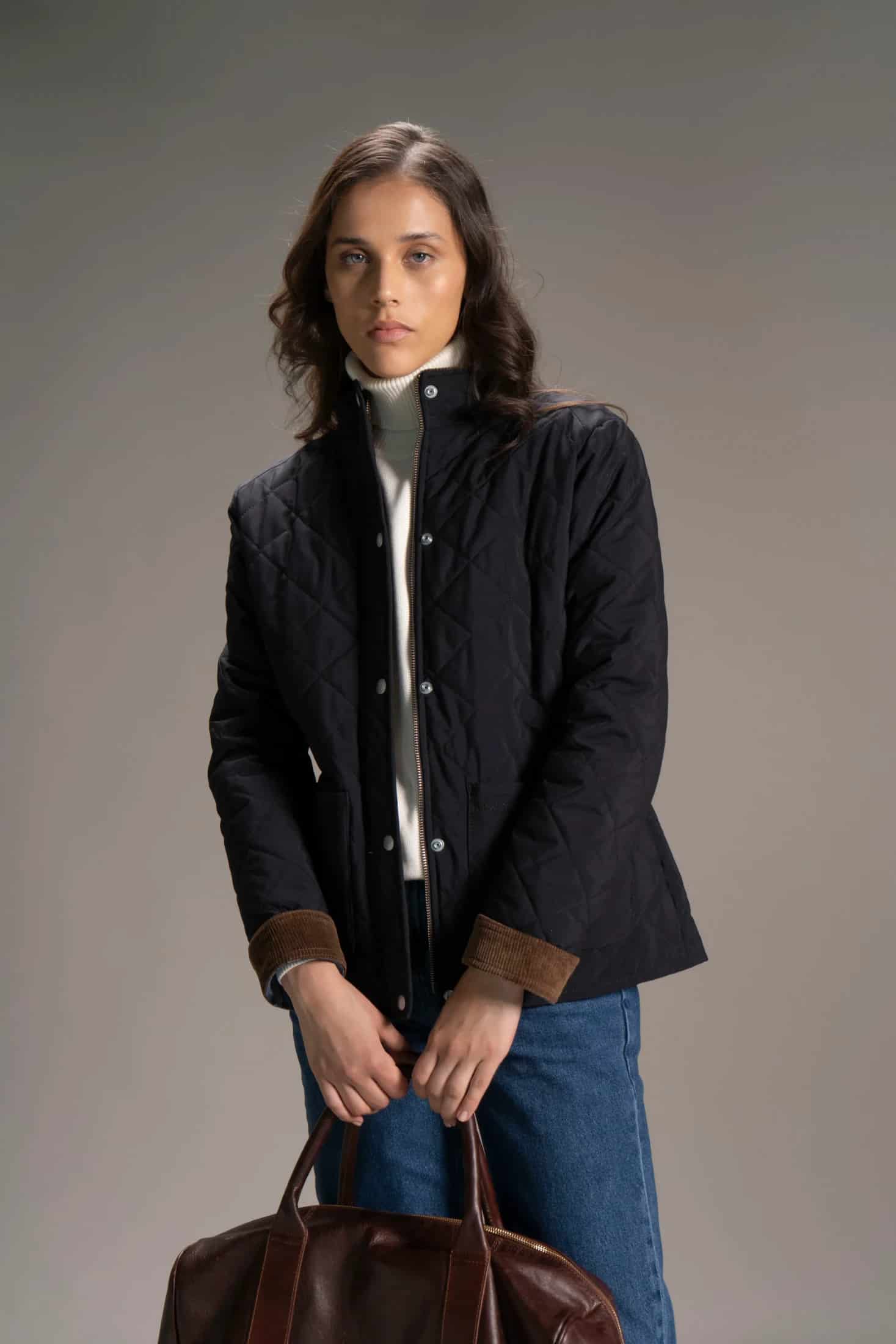 Chaqueta Berkeley Mujer Azul Oscuro - miniatura 12