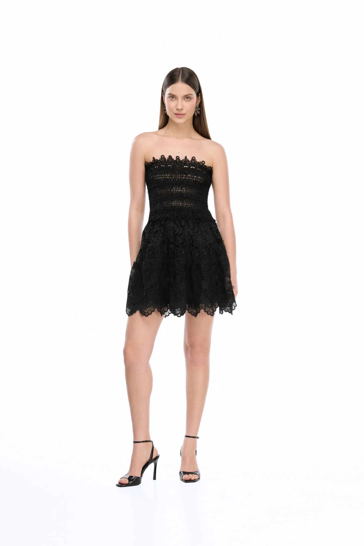 VALLARTA MINI DRESS BLACK - miniatura 1