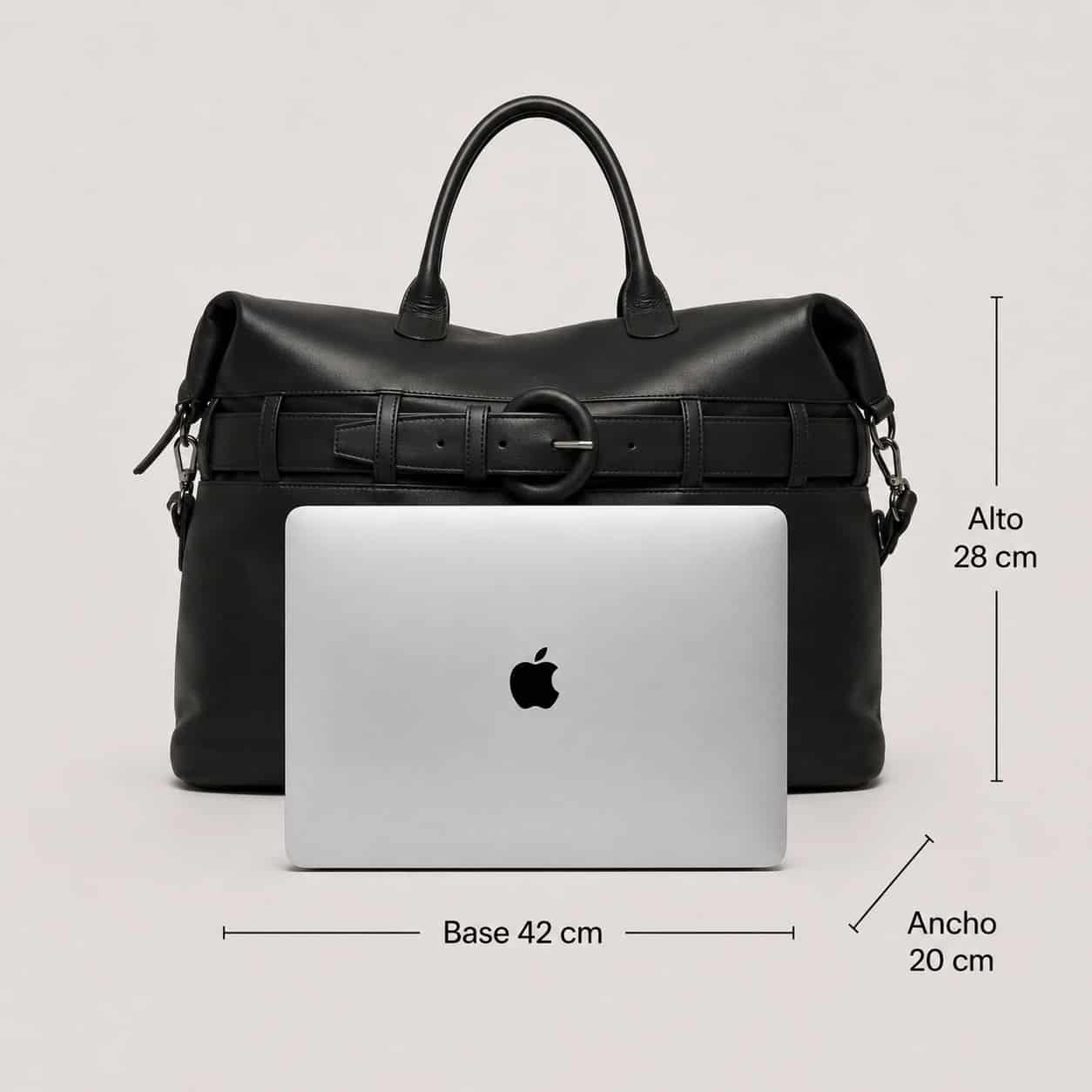 GIO travel bag negro (PRE ORDER) - miniatura 4