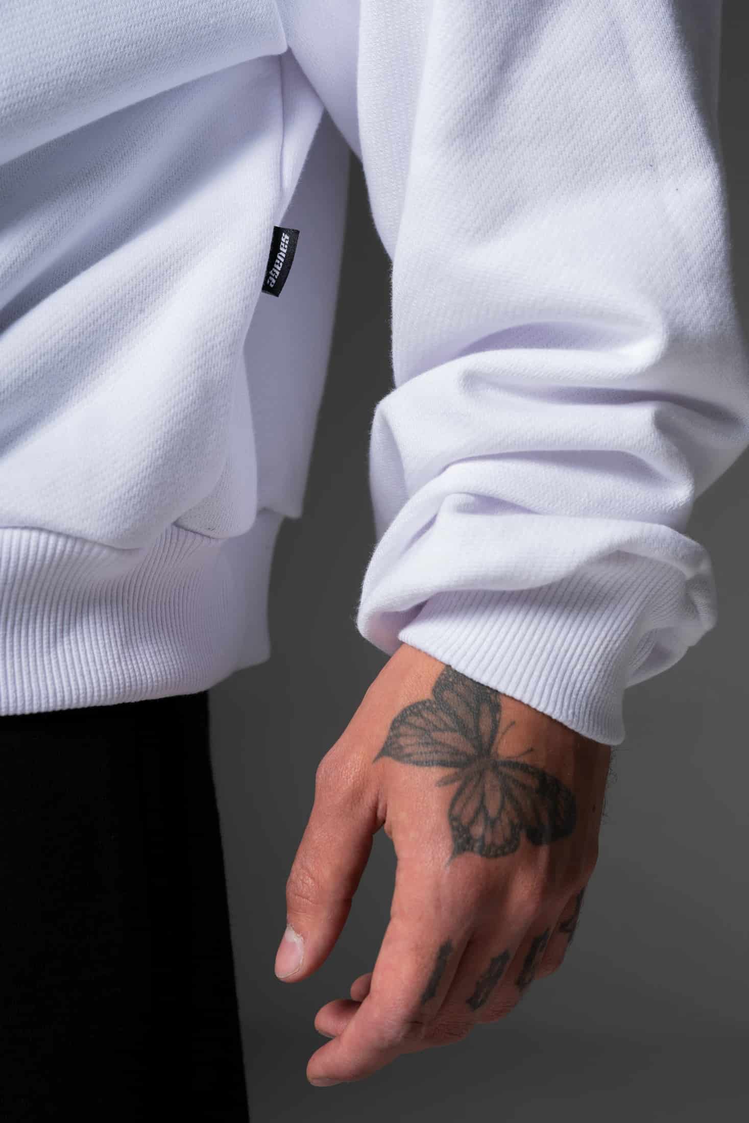 Hoodie Boxy fit Human form   400 gramos - miniatura 6