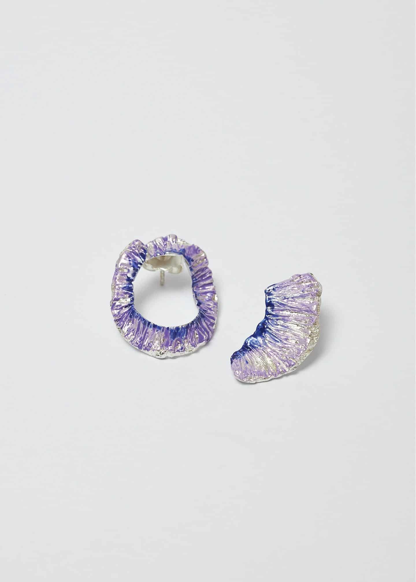Aretes asimetricos viaje en la oscuridad - miniatura 1