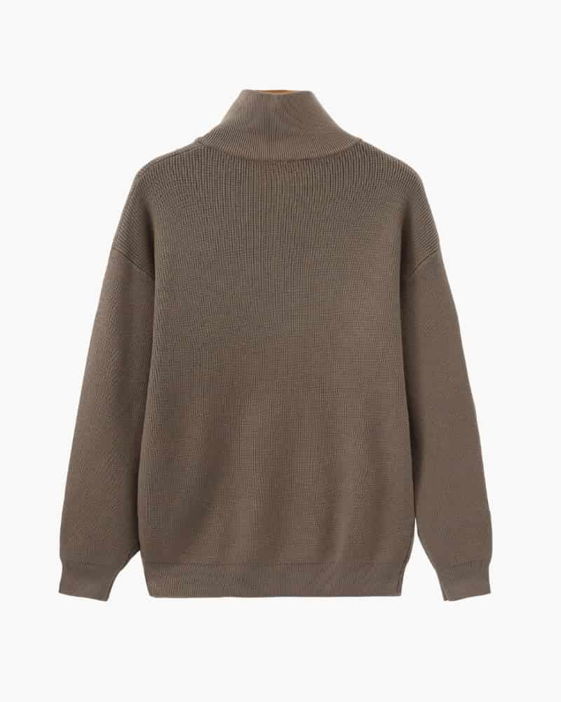 Refined Half-Zip Knit Pullover - miniatura 28