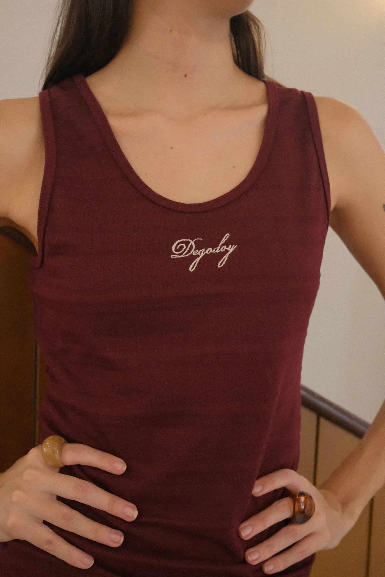 Tank Top Reencuentro Vino - miniatura 3