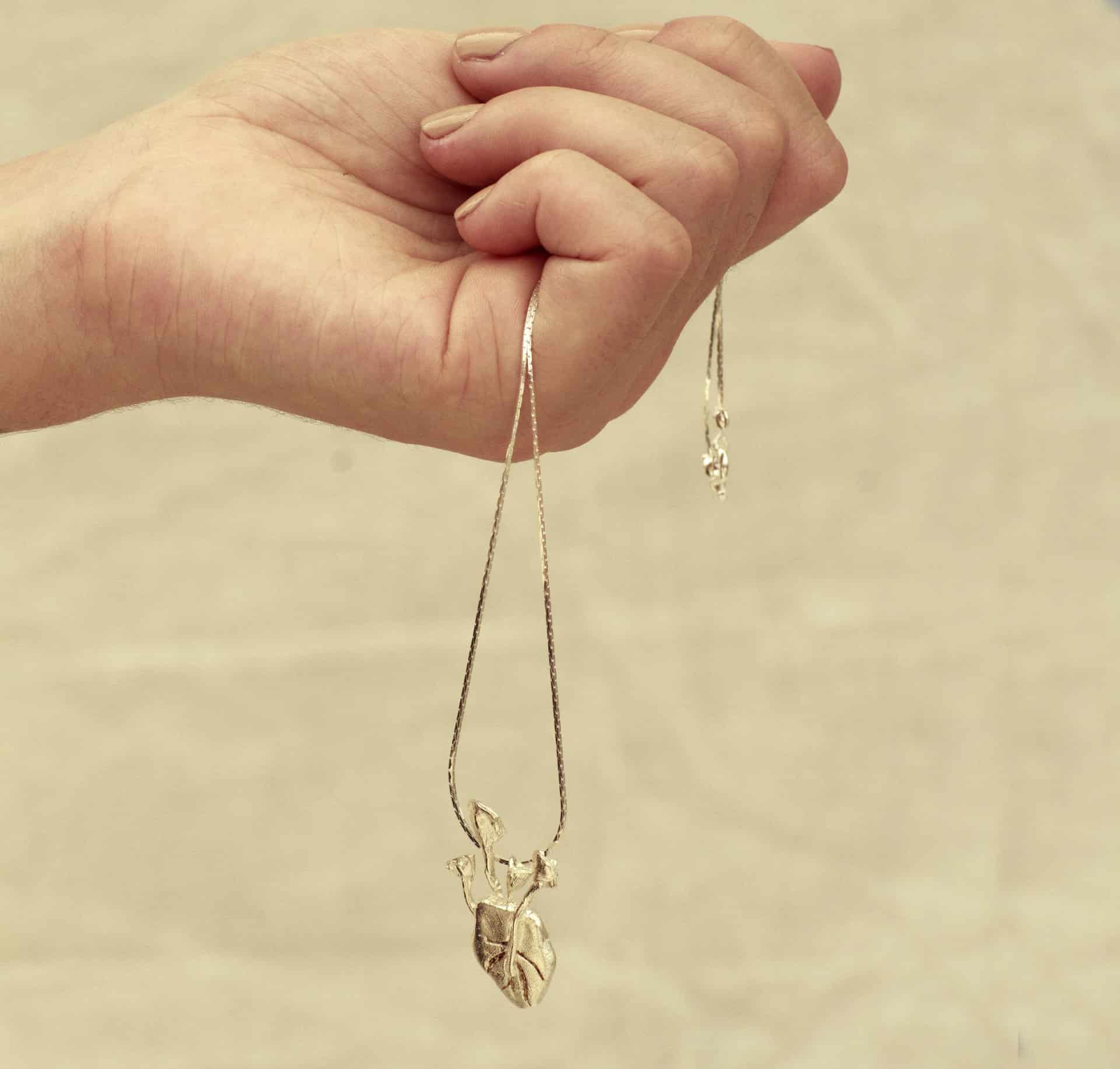 Collar Corazón semilla - miniatura 4