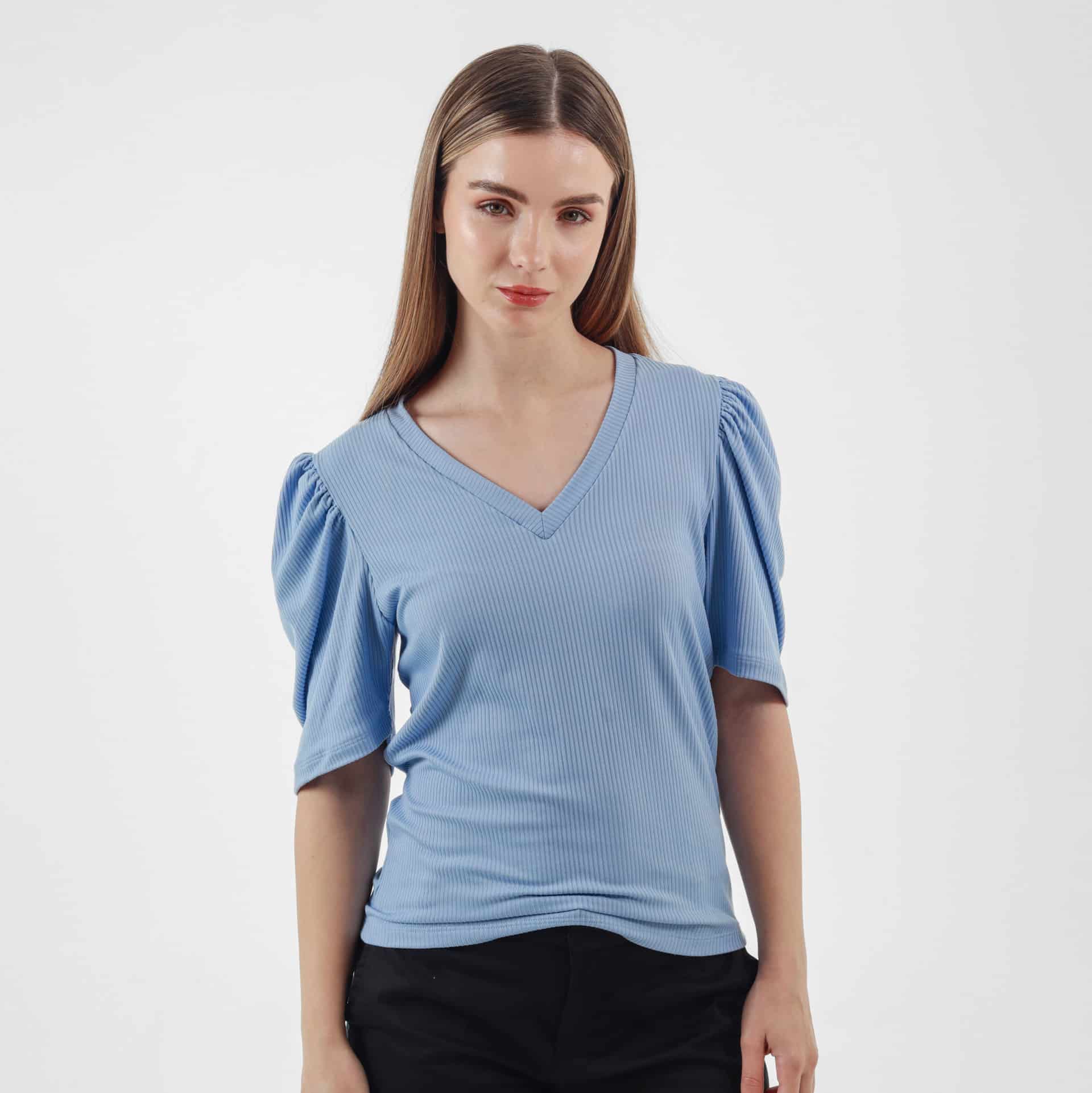 Camiseta Cuello V Manga Corta - miniatura 6