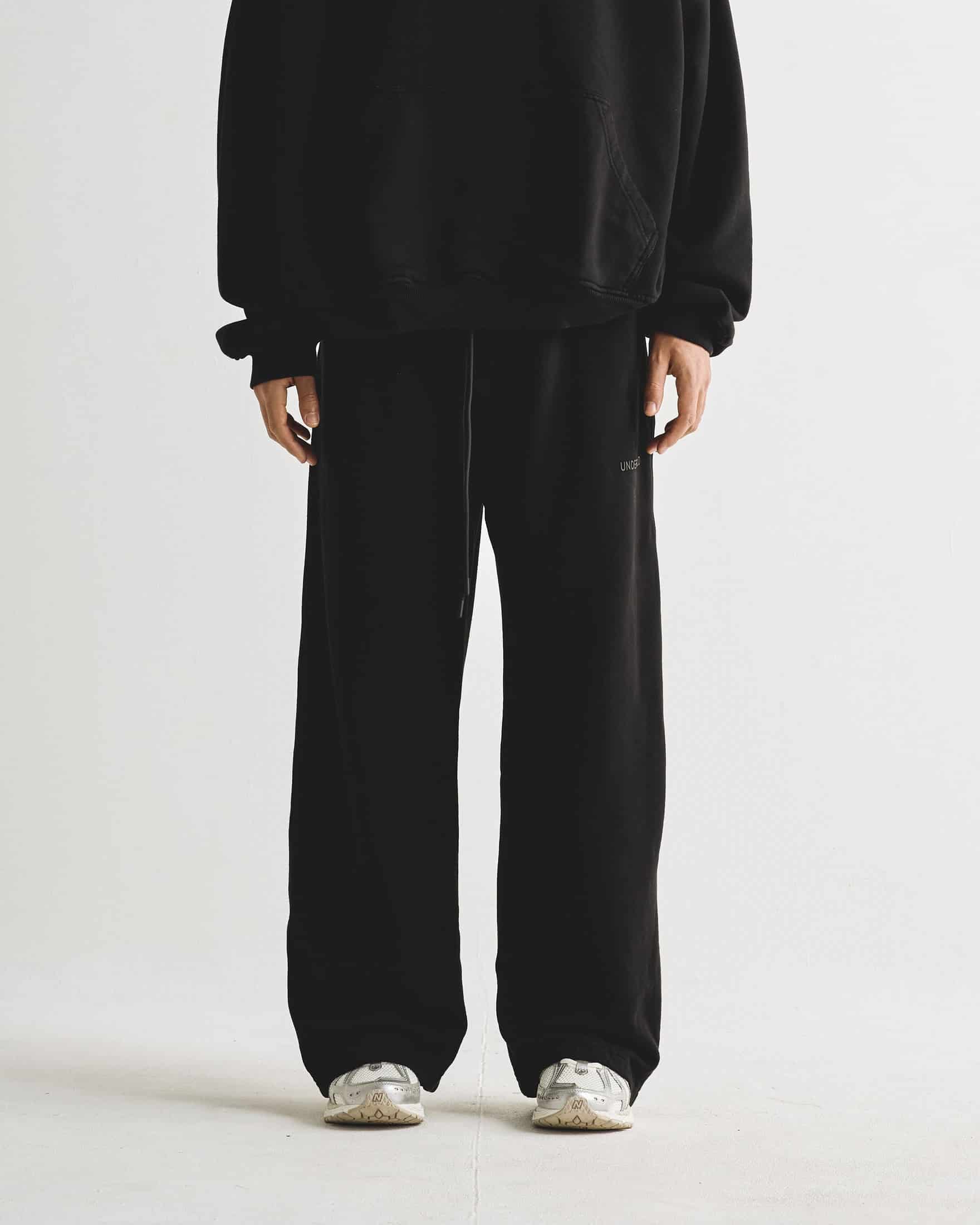 Line Logo Straightpants Black - miniatura 2