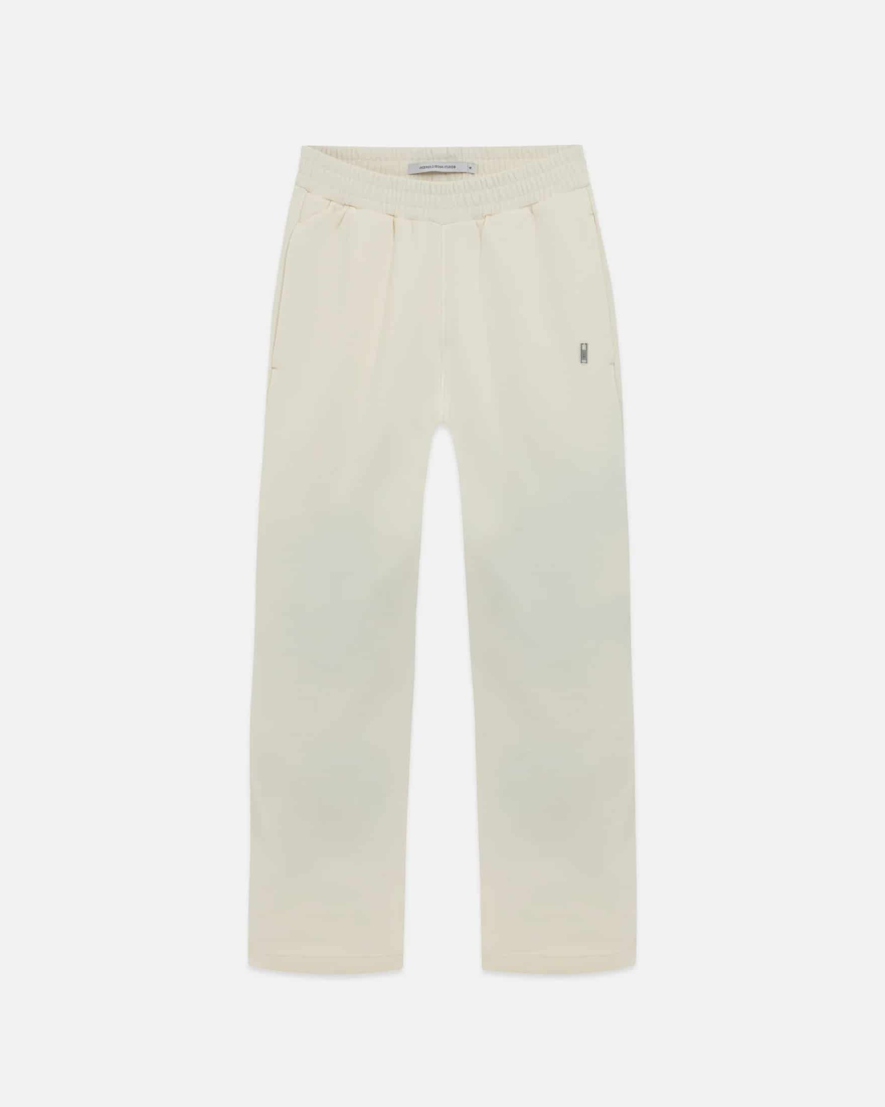 Blanks Barrel Straight Pants Cream - miniatura 7