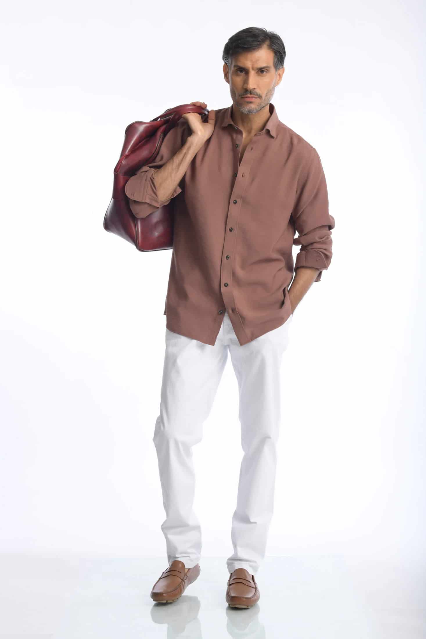 Camisa Cefiro Coffee - miniatura 5