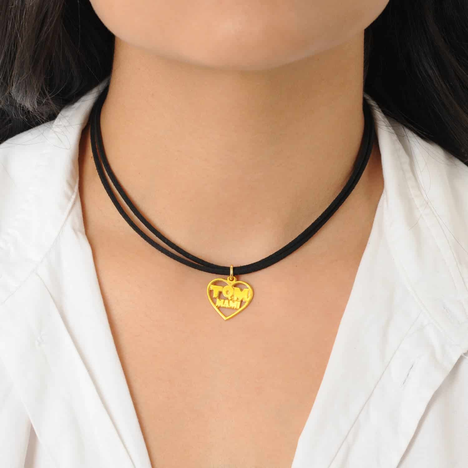 Collar cuero TQM mami - miniatura 2