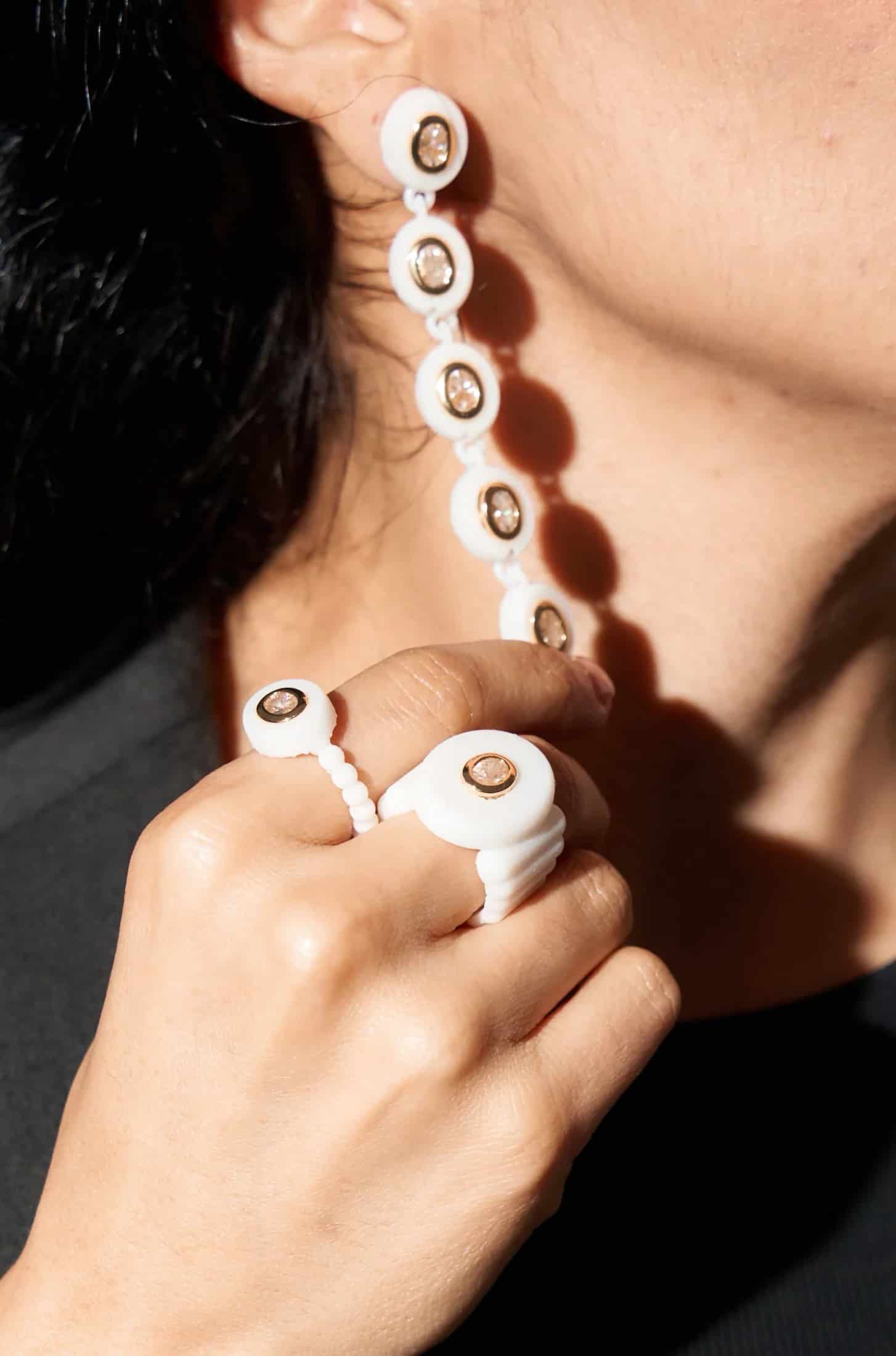 MERINGUE - COCKTAIL RING - miniatura 7