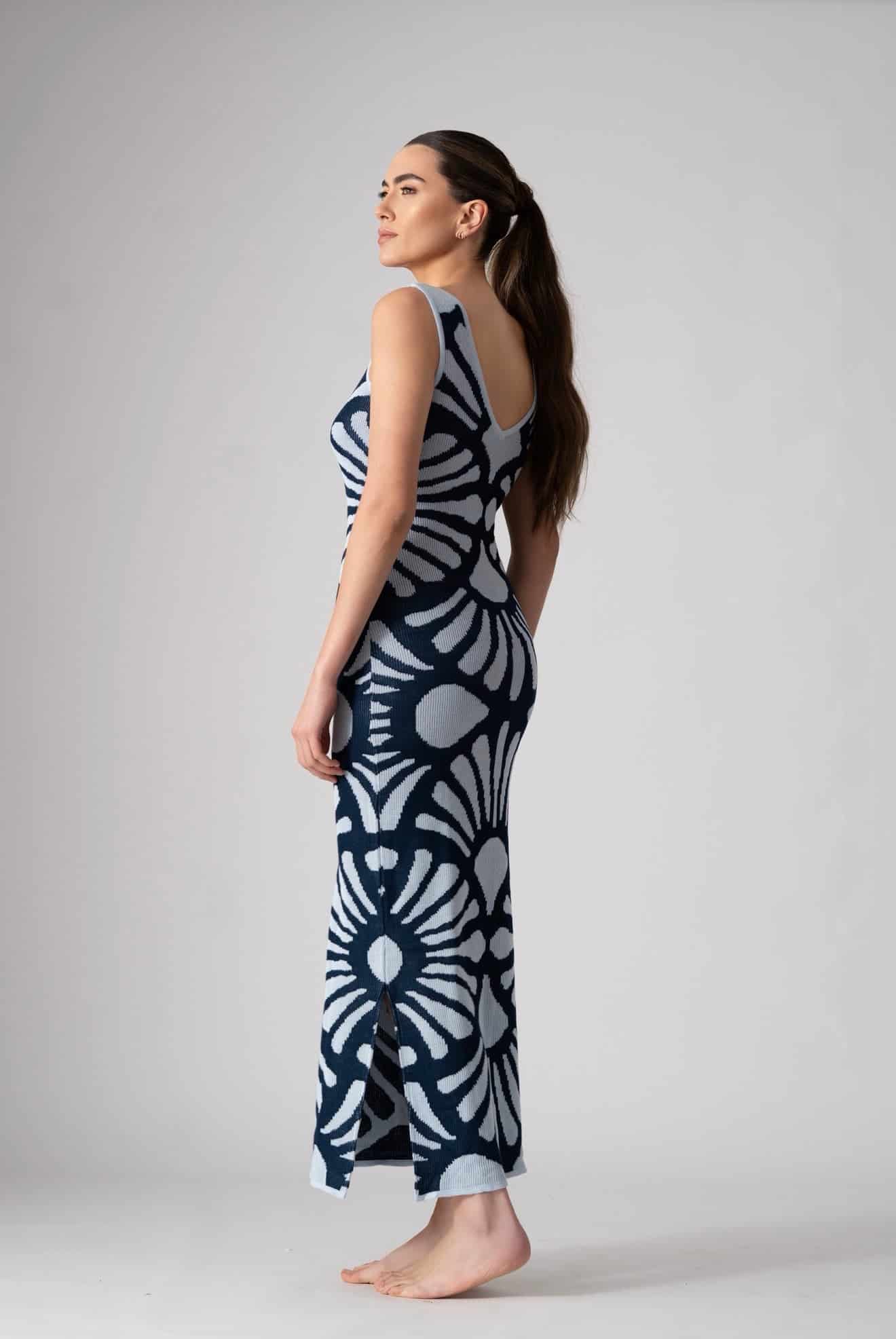 Vestido Aura Azul - miniatura 7