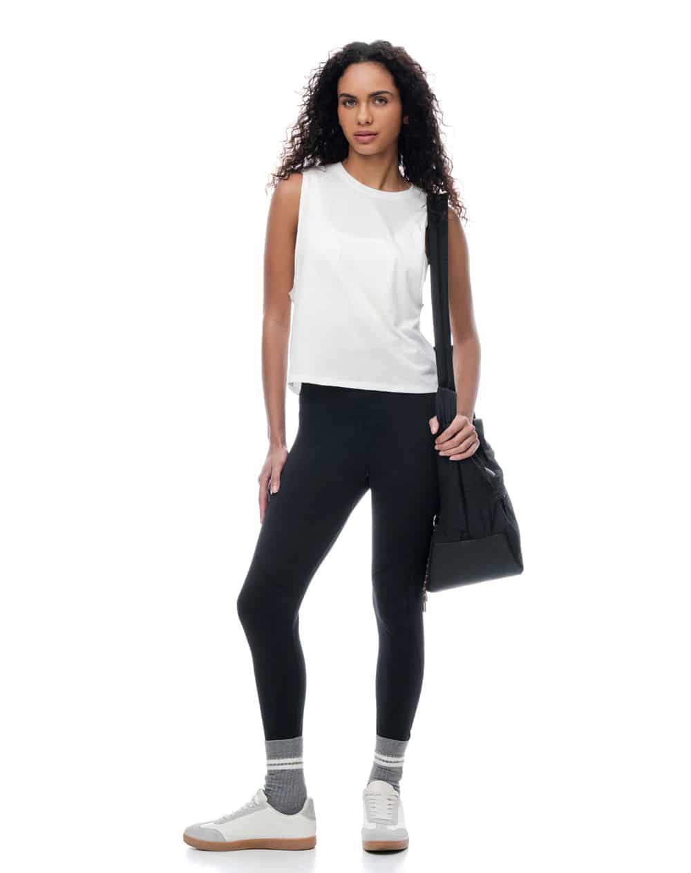Camiseta regular blanca mujer - miniatura 4