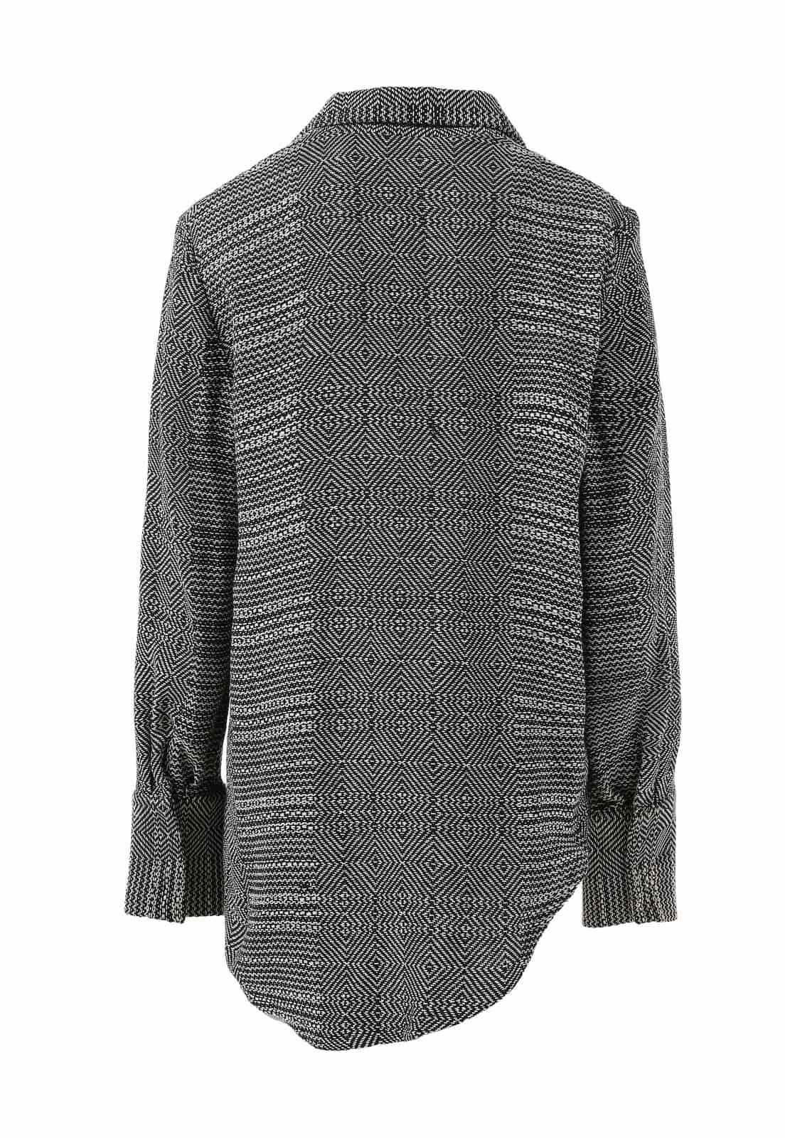 OVERSIZED COTTON LOOM  SHIRT - miniatura 2
